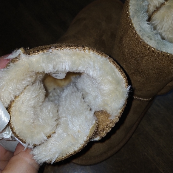 Apres Wrap Guff Girls Boot che Brown - Picture 6 of 7